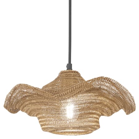 Metropolitan Marseille 12" Wide Pendant Gilded Brass