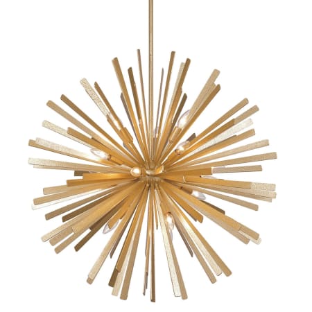 Metropolitan Confluence 16 Light 34" Wide Pendant Piastra Gold