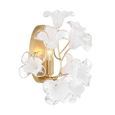 Metropolitan Bloome 15" Tall Wall Sconce Legacy Brass