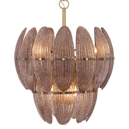 Metropolitan Marclaire 6 Light 20" Wide Pendant Legacy Brass / Brown