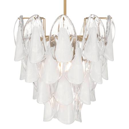 Metropolitan Verla Crest 5 Light 18" Wide Pendant Legacy Brass