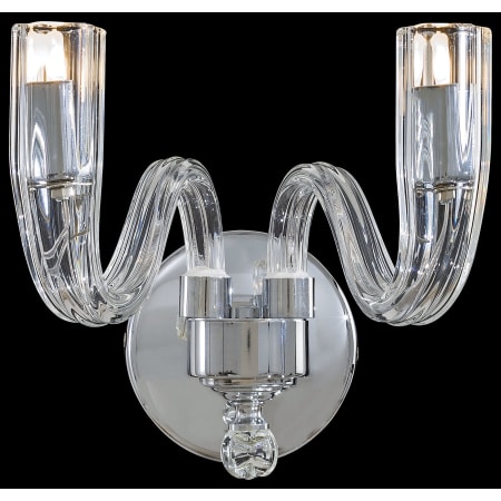 Metropolitan 2 Light Wall Sconce from the Berna Collection Chrome
