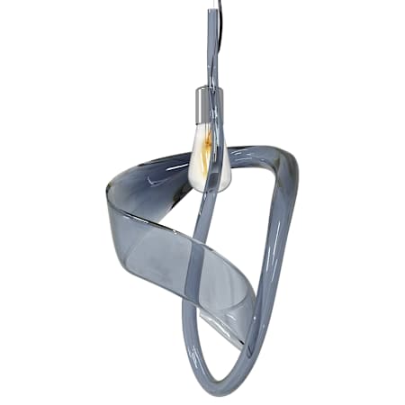 Metropolitan Jaxy 12" Wide Abstract Pendant Chrome