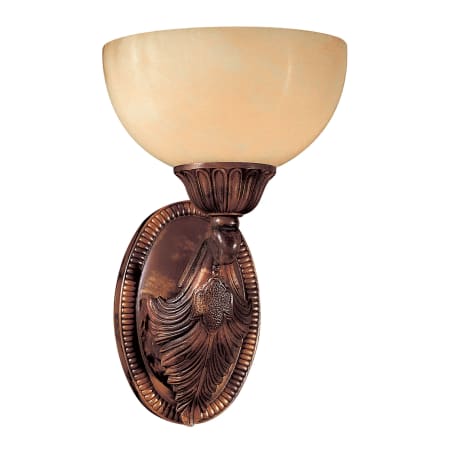 Metropolitan 1 Light 7.5" Width Uplight Wall Sconce from the Metropolitan Collection Antique Oxidized Bronze