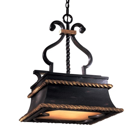 Metropolitan 3 Light Full Sized Pendant from the Montparnasse Collection French Black