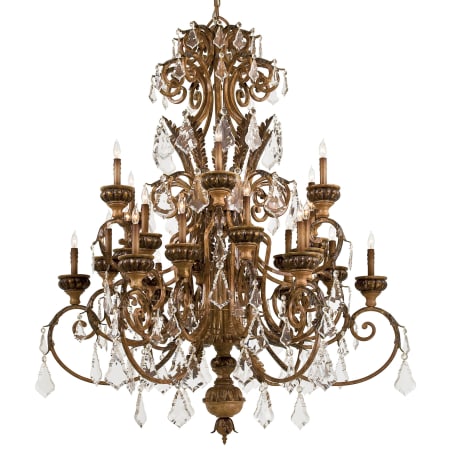 Metropolitan 24 Light 2 Tier Candle Style Crystal Chandelier from the Metropolitan Collection Padova