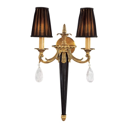 Metropolitan 2 Light 13.5" Width Candle-Style Double Wall Sconce from the Metropolitan Collection French Gold