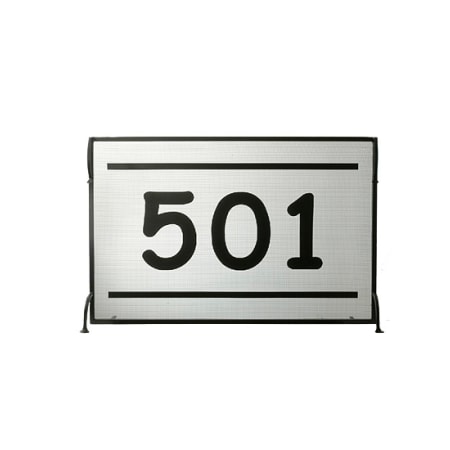 Meyda Tiffany Black Fireplace Screen Black