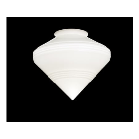Meyda Tiffany  Deco Fanlight Shade White