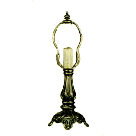 Meyda Tiffany Single Light Up Lighting Table Lamp Base Polished Brass