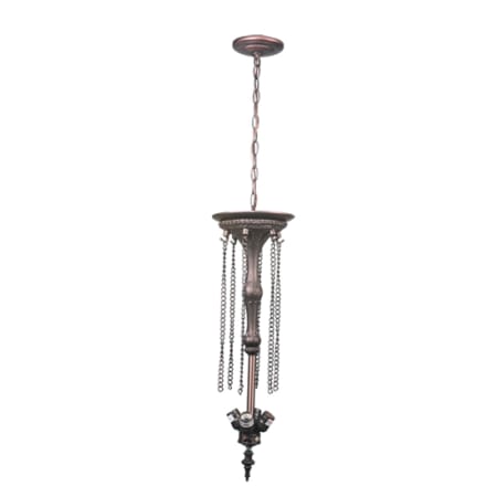 Meyda Tiffany Traditional / Classic Four Light Down Lighting Bowl Pendant Hardware from the Bella Collection Pewter