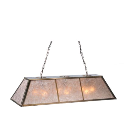 Meyda Tiffany Nine Light Down Lighting Island / Billiard Fixture Antique Copper