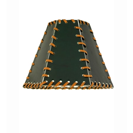 Meyda Tiffany Single Faux Leather Hexagon Shade Faux Leather