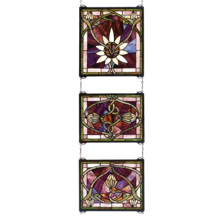 Meyda Tiffany Stained Glass Tiffany Window from the Cottage Mission Collection Tiffany Glass