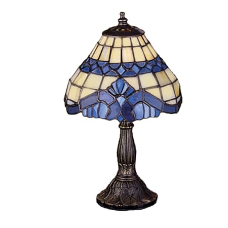 Meyda Tiffany Tiffany Single Light Accent Table Lamp Tiffany Glass