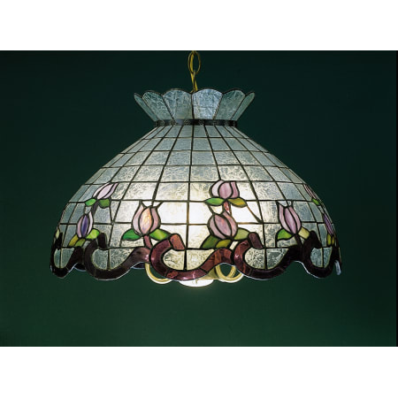 Meyda Tiffany 6 Light 20" Wide Pendant with Handmade Shade Tiffany Glass