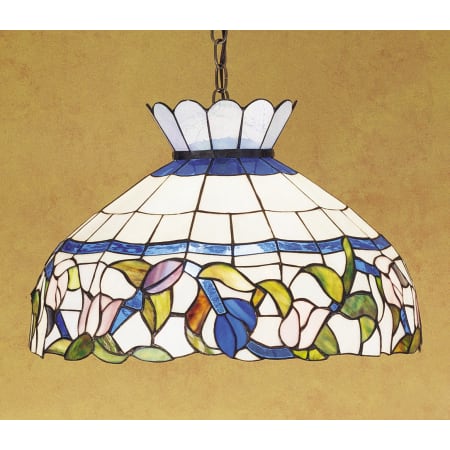 Meyda Tiffany 20" Wide Pendant with Handmade Shade Tiffany Glass