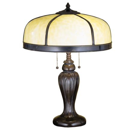 Meyda Tiffany Craftsman / Mission Table Lamp from the Deco Delights Collection Tiffany Glass