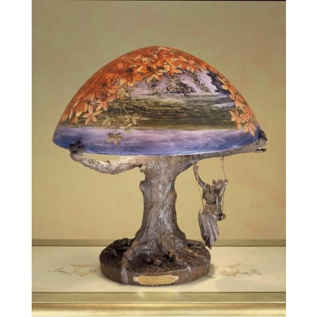 Meyda Tiffany Two Light Table Lamp Tiffany Glass