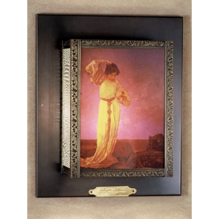 Meyda Tiffany Maxfield Parrish Museum 9" Wide ADA Compliant Single Light Wall Washer with Stained Glass Shade Tiffany Glass