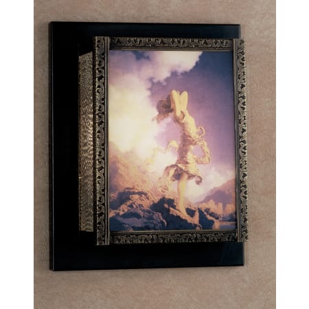Meyda Tiffany Maxfield Parrish Museum 9" Wide ADA Compliant Single Light Wall Washer with Stained Glass Shade Tiffany Glass