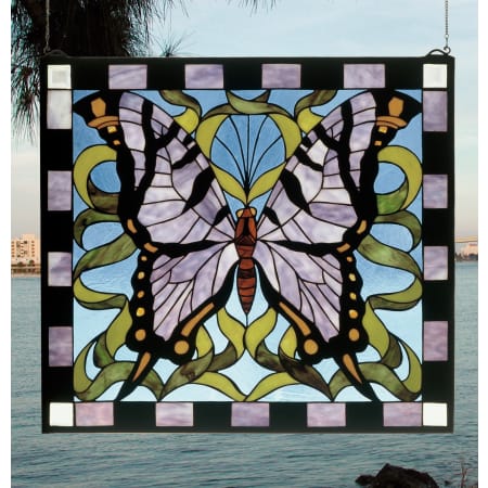 Meyda Tiffany Stained Glass Tiffany Window from the Garden Friends Collection Tiffany Glass