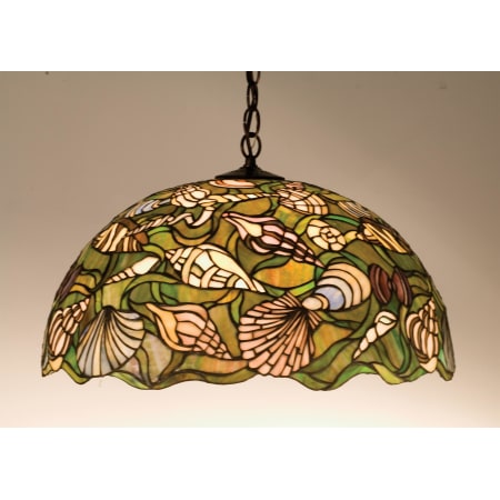 Meyda Tiffany 3 Light 20" Wide Pendant with Handmade Shade Tiffany Glass