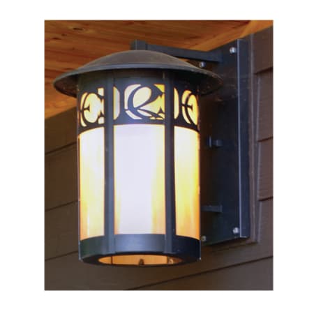 Meyda Tiffany 12" Wide Single Light Lantern Wall Sconce N/A