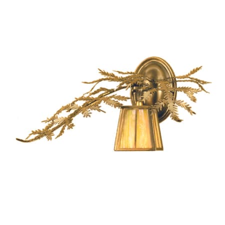 Meyda Tiffany 16" Wide Single Light Wall Sconce Antique Copper