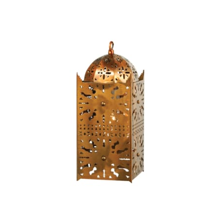 Meyda Tiffany Single Light 8" Wide Mini Pendant with Handmade Shade N/A