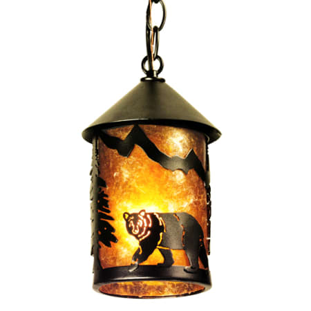 Meyda Tiffany Single Light 6" Wide Mini Pendant with Handmade Shade N/A