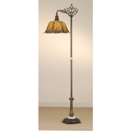 Meyda Tiffany Lamps Floor Lamps Floor Lamps from the Duffner & Kimberly Shell & Diamond series Tiffany Glass