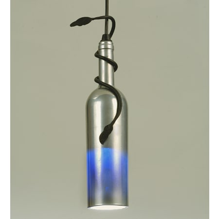 Meyda Tiffany Single Light 5" Wide Mini Pendant with Handmade Shade N/A