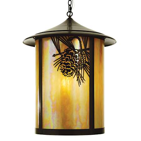 Meyda Tiffany 4 Light 24" Wide Pendant with Handmade Shade N/A