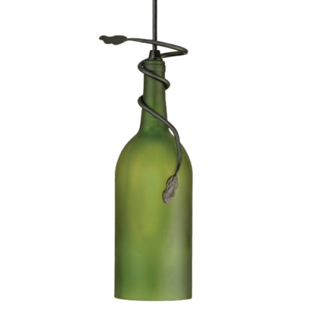 Meyda Tiffany Single Light 5" Wide Mini Pendant with Handmade Shade N/A