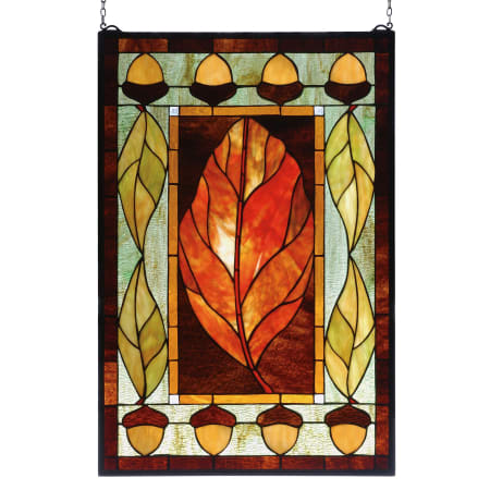 Meyda Tiffany Stained Glass Tiffany Window from the Acorns Collection Tiffany