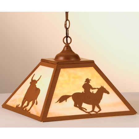 Meyda Tiffany 2 Light 22-1/2" Wide Pendant with Handmade Shade Earth