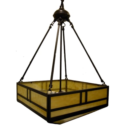 Meyda Tiffany 4 Light 16" Wide Pendant with Handmade Shade N/A