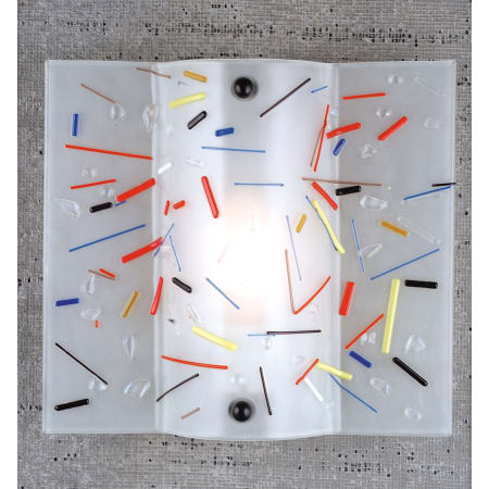 Meyda Tiffany 12" Wide ADA Compliant Single Light Wall Washer Nickel