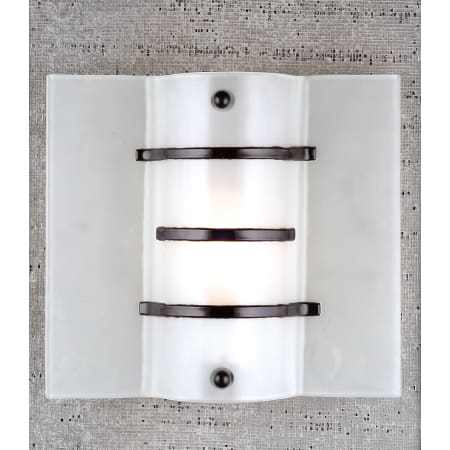 Meyda Tiffany 12" Wide ADA Compliant Single Light Wall Washer Nickel