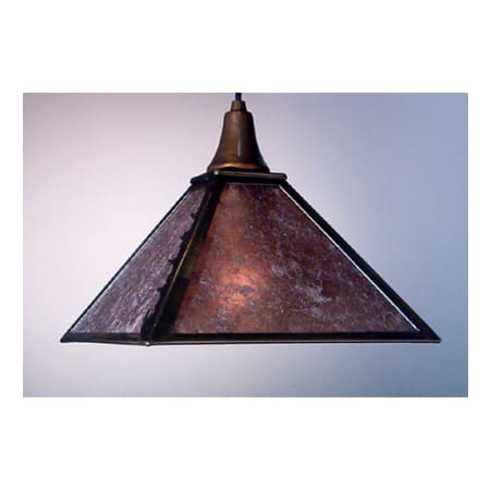 Meyda Tiffany Single Light 16" Wide Pendant with Handmade Shade N/A