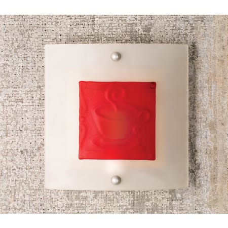 Meyda Tiffany Single Light Wall Sconce Nickel