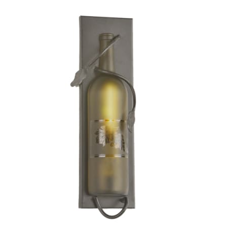 Meyda Tiffany Wine Bottle 4" Wide ADA Compliant Single Light Wall Washer Antique Bronze
