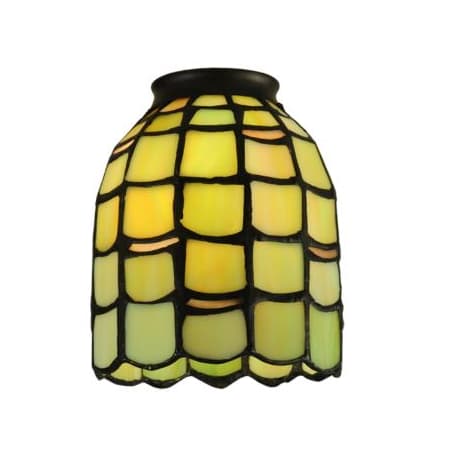 Meyda Tiffany Stained Glass / Tiffany Fan Light Kit Glassware Tiffany Glass