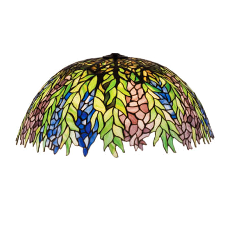 Meyda Tiffany Tiffany 10.5" Tall Lamp Shade Plum / Blue / Green