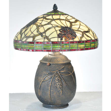 Meyda Tiffany 2 Light 20" Tall Tiffany Table Lamp N/A