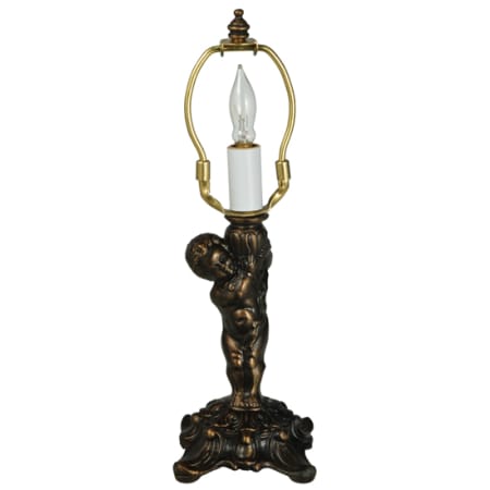 Meyda Tiffany Cherub 7" Tall Lamp Base N/A