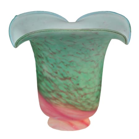 Meyda Tiffany Fluted 5" Tall Lamp Shade Green