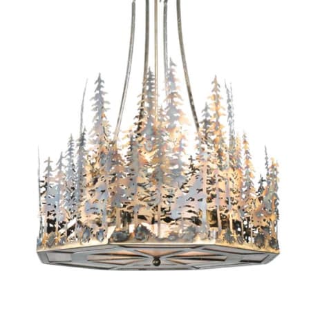 Meyda Tiffany Pine Lake 4 Light 30" Wide Chandelier Antique Copper