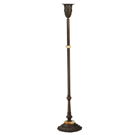 Meyda Tiffany Florentine 59" Tall Lamp Base Craftsman Brown